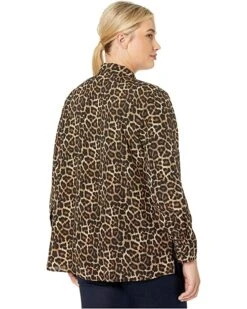 MICHAEL Michael Kors Plus Size Leopard Dog Tag | Shirts & Tops -Michael Kors Sale 913NBY1JuVL. AC SR736920