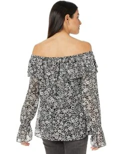 MICHAEL Michael Kors Mega Zinnia Off Shoulder Top | Shirts & Tops 7 MICHAEL Michael Kors Mega Zinnia Off Shoulder Top | Shirts & Tops -Michael Kors Sale 914pSFMXHVL. AC SR736920