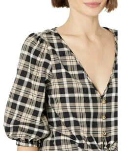 MICHAEL Michael Kors Petite Yarn-Dye Flannel Tie Front Top | Shirts & Tops 6 MICHAEL Michael Kors Petite Yarn-Dye Flannel Tie Front Top | Shirts & Tops -Michael Kors Sale 91LbZV6Eu2L. AC SR736920