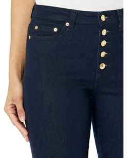 MICHAEL Michael Kors Izzy Skinny Roll Hem Jeans in Dark Rinse Wash 6 MICHAEL Michael Kors Izzy Skinny Roll Hem Jeans in Dark Rinse Wash -Michael Kors Sale 91V2pKo8R L. AC SR736920