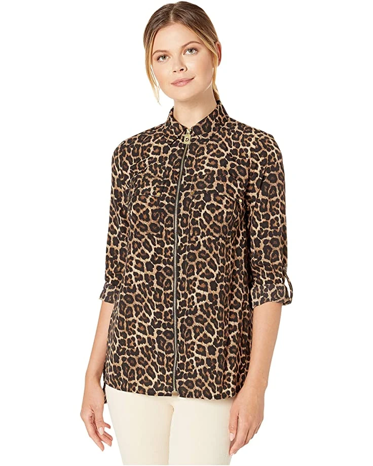 MICHAEL Michael Kors Leopard Dog Tag | Shirts & Tops 1 MICHAEL Michael Kors Leopard Dog Tag | Shirts & Tops